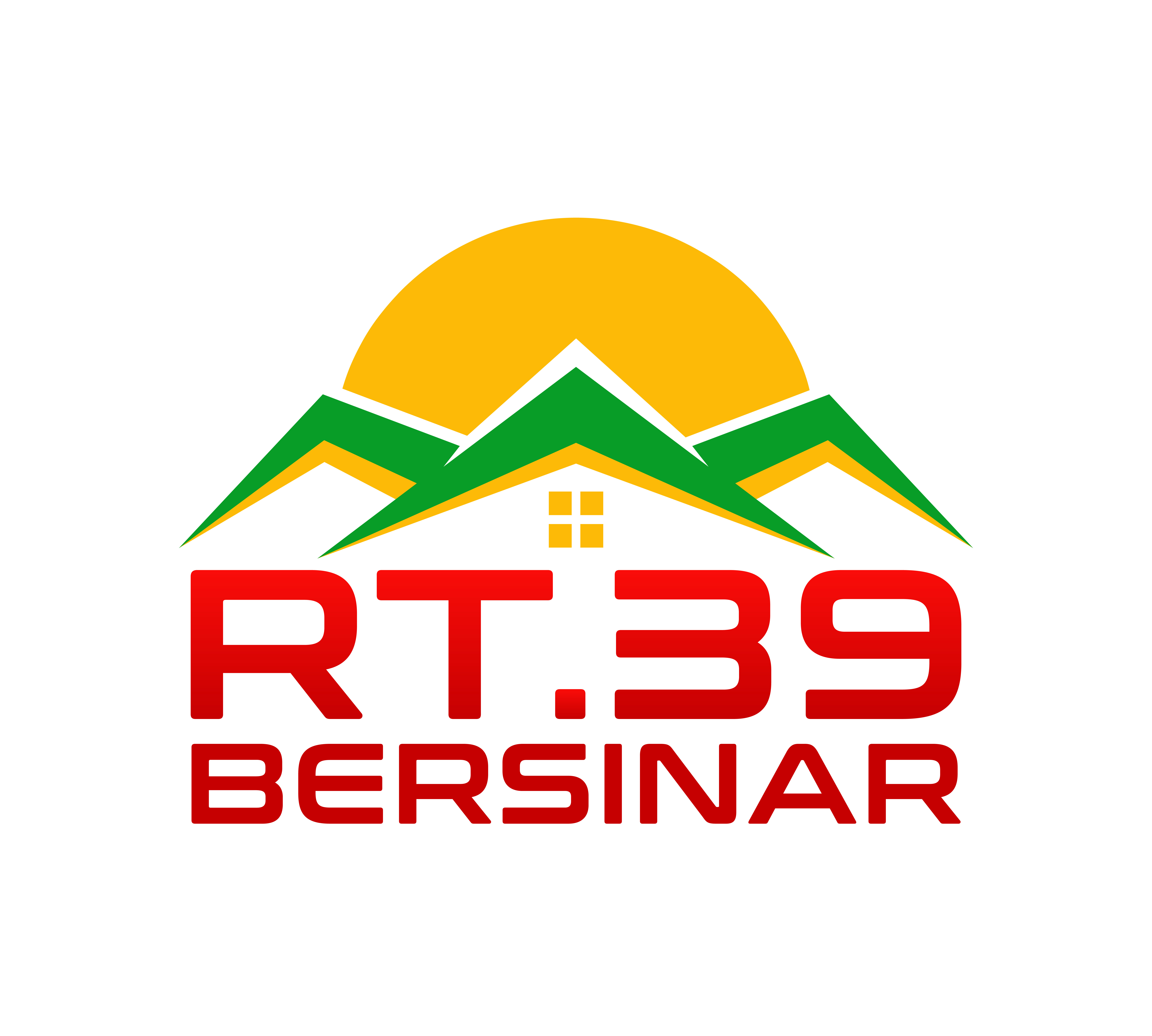 RT 39  kelurahan Jelutung  memperkenalkan  logo baru semangat baru 